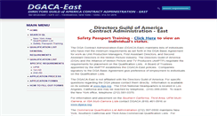 Desktop Screenshot of dgaca-east.org